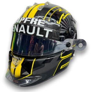 Nico Hulkenberg Race-Used Helmet Brazilian GP 2018