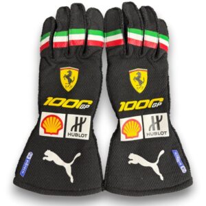 Charles Leclerc Race-Used Gloves Mugello GP 2020